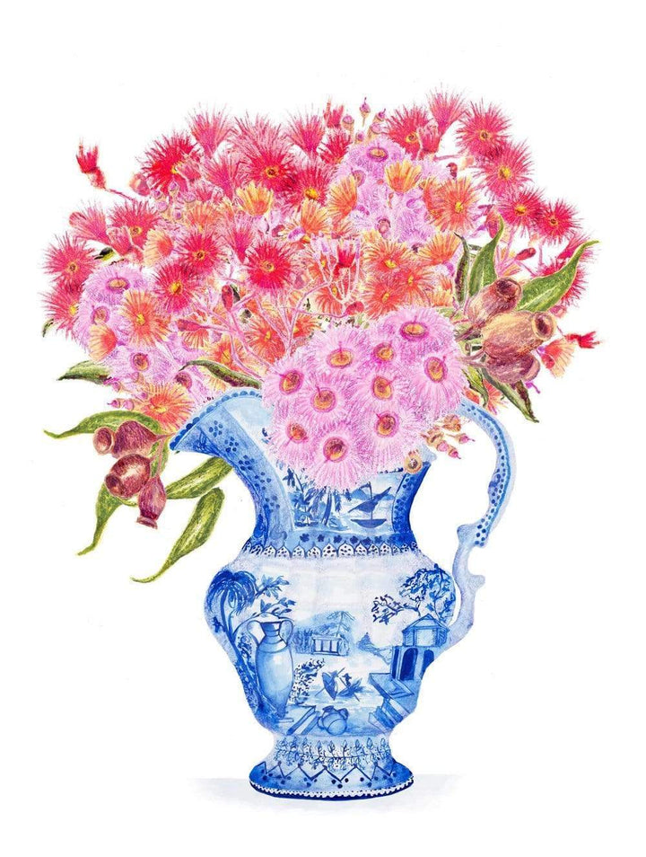 Carina Chambers Design  Limited Edition Print Gum Blossoms