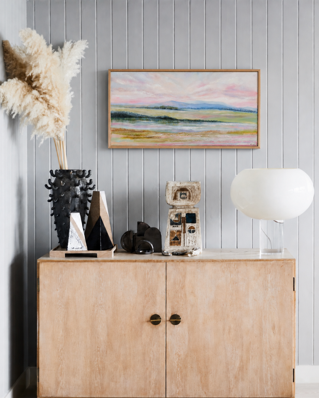 Do You Think It's Forever? - Original Art available via Greenhouse Interiors