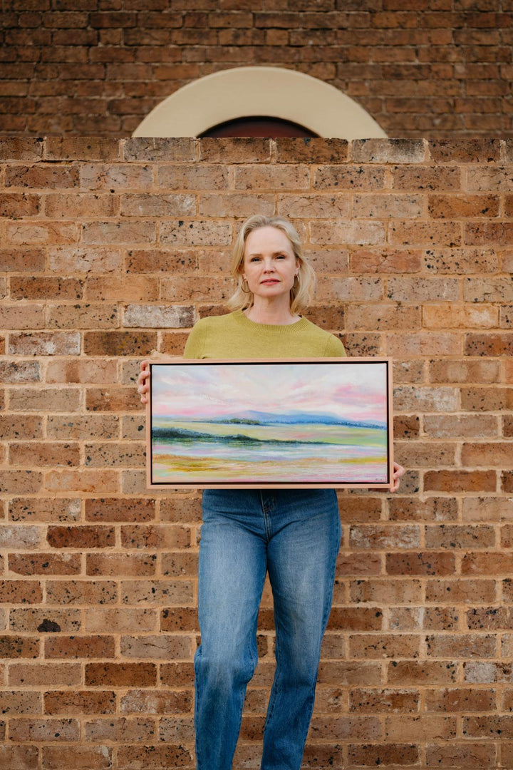 Do You Think It's Forever? - Original Art available via Greenhouse Interiors