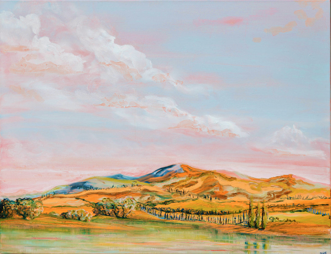 You're Sweeter Than A Peach - Original Artwork available via Greenhouse Interiors