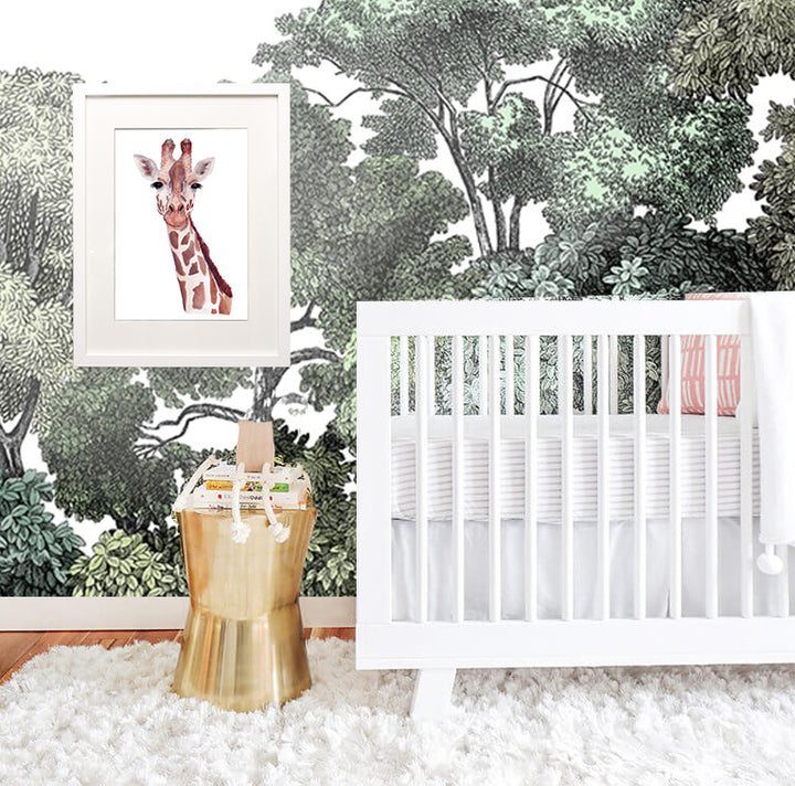 Carina Chambers_Giraffe_nursery_wall_Art