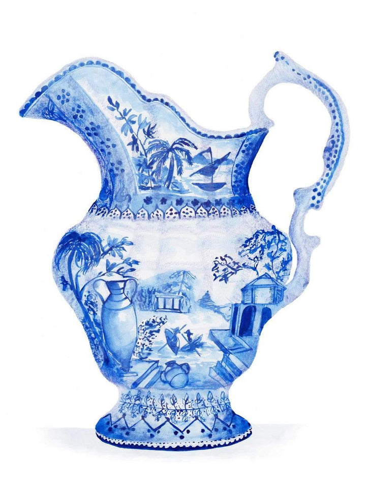 Carina Chambers Design  Blue Pitcher