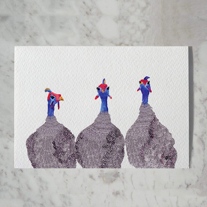 Carina Chambers Design  Card Confusion of Fowls - card